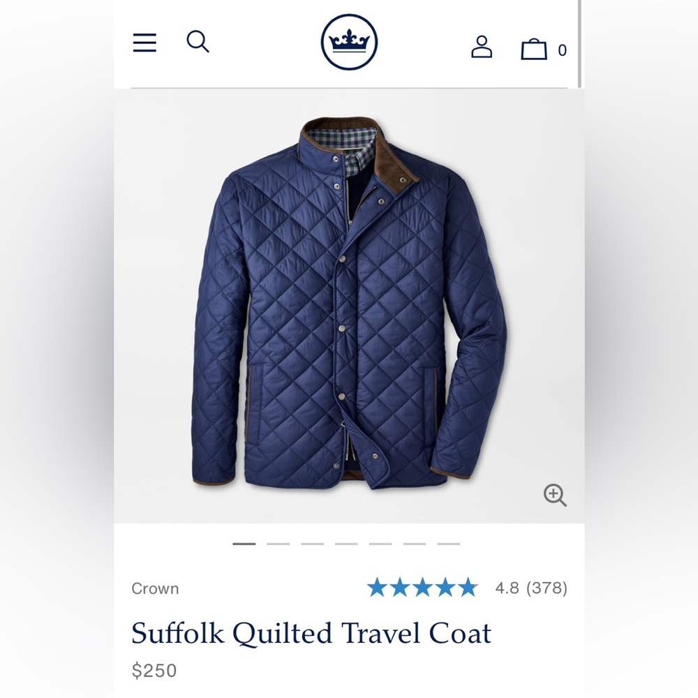 Suffolk Quilted Travel Coat